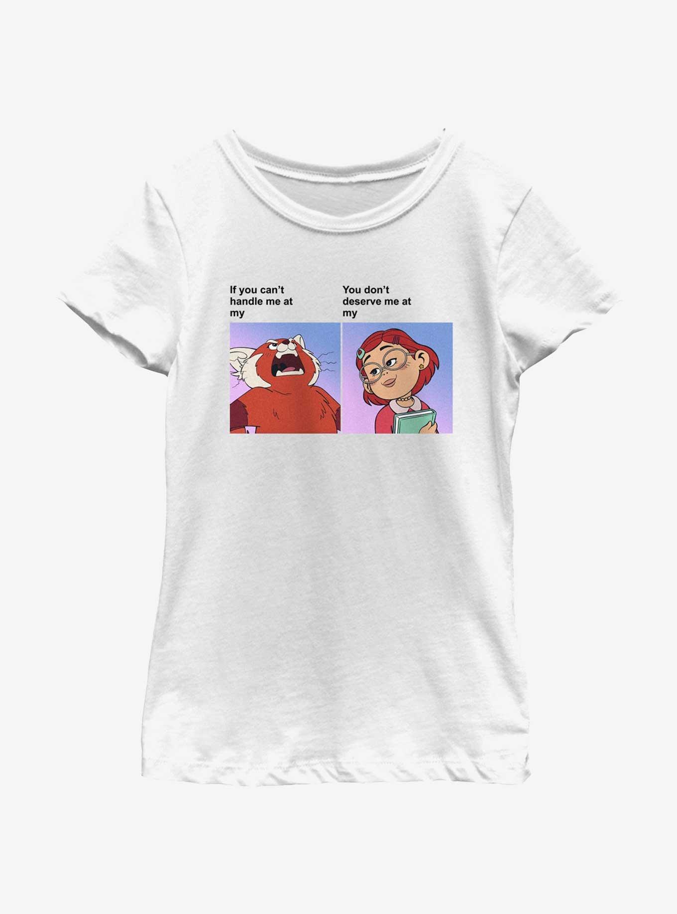 Disney Pixar Turning Red If You Can't Handle Youth Girls T-Shirt Clearance Sale
