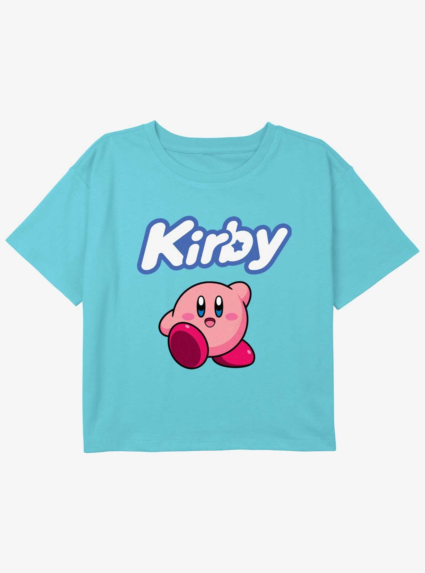 Kirby Simply Kirby Youth Girls Boxy Crop T-Shirt Special